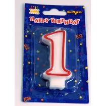GODAN Świeczka cyferka z brokatem "8" - Świece - miniaturka - grafika 11