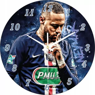 Zegar Ścienny dla Dzieci Piłkarz Neymar 30 cm - Zegary - miniaturka - grafika 1