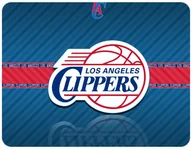 Podkładki pod mysz - PODKŁADKA POD MYSZKĘ LOS ANGELES CLIPPERS 23x19CM DO LAPTOPA - miniaturka - grafika 1