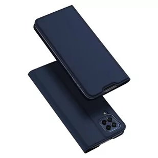 Etui SAMSUNG GALAXY M53 5G z Klapką Eko Skóra Dux Ducis Skin Leather granatowe - Etui i futerały do telefonów - miniaturka - grafika 1