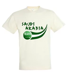 Supportershop Supportershop Męski T-shirt Arabie Saoudite T-Shirt biały biały L 5060542524223 - Koszulki męskie - miniaturka - grafika 1