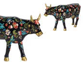 Figurki dekoracyjne - CowParade West Hartford 2003, Cowsonne, autor: Jane Lowerre. - miniaturka - grafika 1