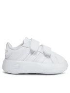 Buty dla dziewczynek - adidas Sneakersy Grand Court 2.0 Cf I ID5273 Biały - miniaturka - grafika 1