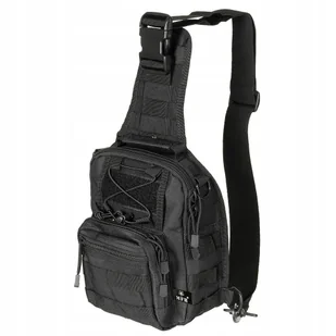 Torba turystyczna podróżna plecak na ramię Mfh Shoulder Bag Molle czarna - Torebki damskie - miniaturka - grafika 1