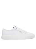 Trampki damskie - Calvin Klein Trampki Vulc HW0HW02975 Biały - miniaturka - grafika 1