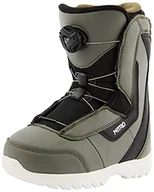 Buty snowboardowe - Nitro Snowboards Droid Boa Buty snowboardowe, Młodzież Unisex, Charcoal-BLK-Wht, 205 - miniaturka - grafika 1