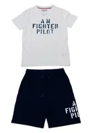 Kombinezony dla dzieci - Completo Bambino Aeronautica Militare T-shirt e Shorts - miniaturka - grafika 1