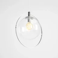 Lampy sufitowe - Aldex Aura D30 lampa wisząca 1-punktowa chrom/transparent 1065G4 - miniaturka - grafika 1