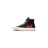Buty trekkingowe damskie - Buty damskie Converse Comme des Garçons Noir Haute - miniaturka - grafika 1