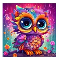 Puzzle - PUZZLE DREWNIANE 3D dla dorosłych dzieci SOWA Układanka Dzień Kobiet 80 el - miniaturka - grafika 1