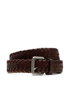 Guess Pasek Męski BMAVLW P5235 Brązowy - Paski - miniaturka - grafika 1