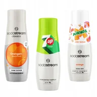 Syropy i koncentraty owocowe - Zestaw 3 koncentratów Sodastream Orange Zero + 7up free + Mirinda Zero - miniaturka - grafika 1