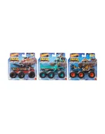 Samochody i pojazdy dla dzieci - Hot Wheels Monster Trucks Big Rigs ciężarówka 6-kołowa 1:64 mix HWN86 MATTEL - miniaturka - grafika 1