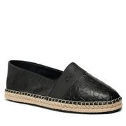 Espadryle Calvin Klein - Espadrille - Hf Moo HW0HW01456 Black Mono 0GN