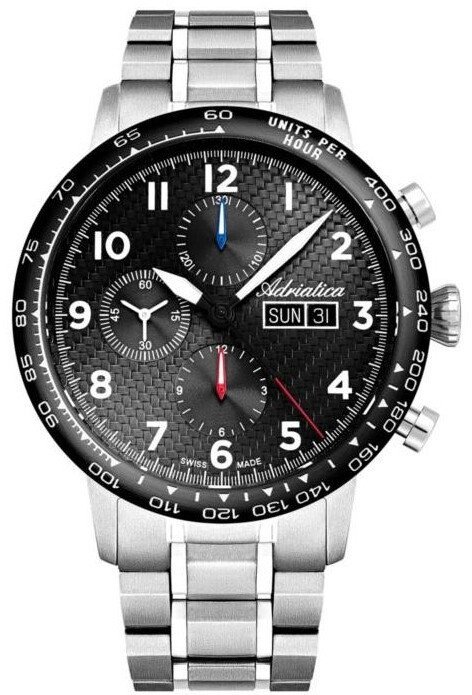 Zegarek męski Adriatica A8383.4124ACH srebrny