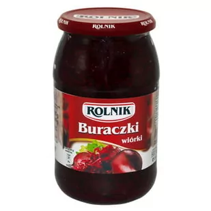 Rolnik Buraczki wiórki 900ml - Mieszanki warzywne, sałatki - miniaturka - grafika 1