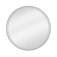 Lustra - Lustro z oświetleniem Remix 80 cm czarne Sensea - miniaturka - grafika 1