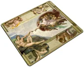 Podkładki pod mysz - Podkładka Stworzenie Adama Michał Anioł 24x19cm - miniaturka - grafika 1