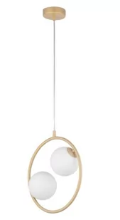 Aqua lampa wisząca 2-punktowa złota 33412 - Lampy sufitowe - miniaturka - grafika 1