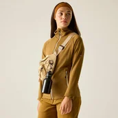 Bluzy sportowe damskie - Dare 2b Bluza damska rozpinana z kapturem Nomadic Brązowy, Rozmiar: 40 - miniaturka - grafika 1