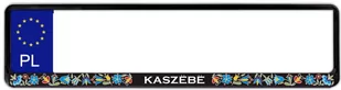 Ramka tablica rejestracyjna Kaszëbë, czarna - Akcesoria motoryzacyjne - miniaturka - grafika 1
