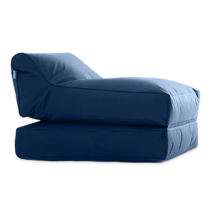 Fotel sako do siedzenia i leżenia LOUNGE Navy Blue - FOCUS GARDEN - Fotele i krzesła ogrodowe - miniaturka - grafika 1