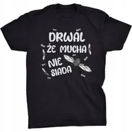Koszulki męskie - Koszulka Drwal Że Mucha Nie Siada Prezent - miniaturka - grafika 1