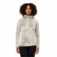Kurtki damskie - Damska kurtka polarowa Jack Wolfskin ROTWAND HOODED FZ W pale sand - 2XL - miniaturka - grafika 1