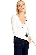 Bluzy damskie - Morgan Damska bluza, Biały (Off White Off White), Large (Taglia unica: Tl) - miniaturka - grafika 1