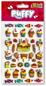 Szkolne artykuły papiernicze - Naklejki puffy Sweets - miniaturka - grafika 1