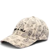 Czapki damskie - Karl Lagerfeld Bejsbolówka KARL LAGERFELD X JORGE PARRA - miniaturka - grafika 1