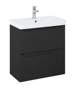 Szafki łazienkowe - Szafka łazienkowa z umywalką Elita Helo Compact 60 cm czarny mat RE020600207160 - miniaturka - grafika 1