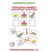 Sedivy Katarzyna Ćwiczenia pamięci. Ćwiczenia koncentracji cz.1 - Materiały pomocnicze dla nauczycieli - miniaturka - grafika 2