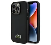Etui i futerały do telefonów - Lacoste LCHMP15XPVCK Hardcase Iconic Petit Pique MagSafe do iPhone 15 Pro Max Czarny - miniaturka - grafika 1