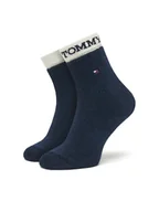 Skarpetki dla dzieci - Tommy Hilfiger Zestaw 2 par wysokich skarpet dziecięcych 701236328 Granatowy - miniaturka - grafika 1
