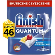 Środki do zmywarek - FINISH Quantum All In 1 Kapsułki Do Zmywarki Lemon 46szt. - miniaturka - grafika 1