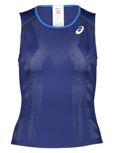 asics Top funkcyjny w kolorze granatowym - Koszulki i topy damskie - miniaturka - grafika 1