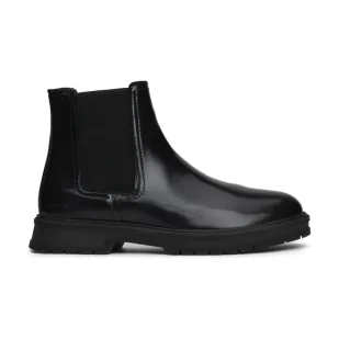 Tommy Hilfiger Skórzane sztyblety - Sztyblety męskie - miniaturka - grafika 1