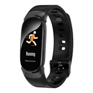 Smartwatch - Smartwatch Czarny Qw16 - miniaturka - grafika 1