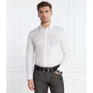 Karl Lagerfeld Koszula | Regular Fit - Koszule męskie - miniaturka - grafika 1