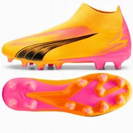 Piłka nożna - Buty Puma Ultra Match+ LL FG/MG 107759-03 pomarańczowy 45 - miniaturka - grafika 1