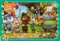 Puzzle z rączką 44 Koty 60 elementów 2 - Lisciani - Puzzle - miniaturka - grafika 1