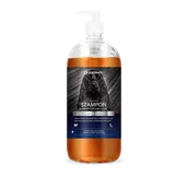 Szampony i odżywki dla psów - Eurowet Eurowet Szampon do ciemnej sierści 1l 52791-uniw - miniaturka - grafika 1