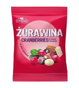Eurohansa Żurawina w czekoladzie 70 g - Zdrowa żywność - miniaturka - grafika 1