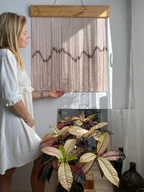 Dekoracje domu - Makrama Modern na ścianę - miniaturka - grafika 1