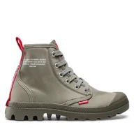 Botki damskie - Trapery Palladium Pampa Hi Dare 76258-325-M Zielony - miniaturka - grafika 1