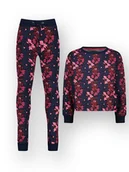 Piżamy dla dziewczynek - Vingino Piżama w kolorze granatowym - miniaturka - grafika 1