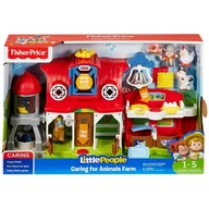 Zabawki interaktywne dla dzieci - Fisher Price Little People Muzyczna Farma FKD34 - miniaturka - grafika 1