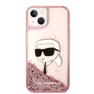 Etui Karl Lagerfeld KLHCP14MLNKHCP do iPhone 14 Plus 6,7" hardcase Glitter Karl Head - Etui i futerały do telefonów - miniaturka - grafika 8