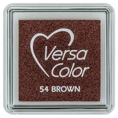 Scrapbooking - TUSZ PIGMENTOWY VersaColor Small - Brown, brązowy - miniaturka - grafika 1